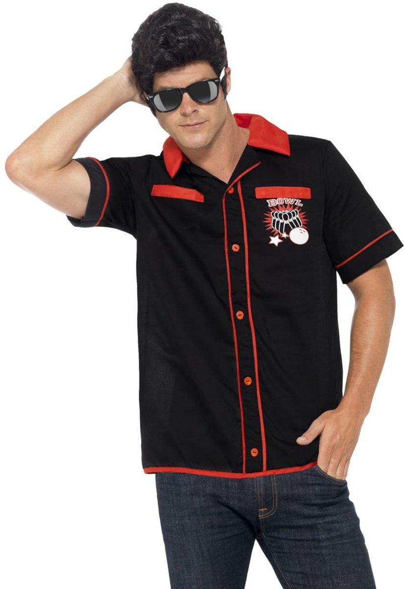 Jaren 50 Bowling Shirt | maat L